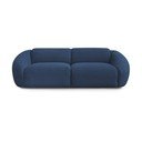 Tamsiai mėlynos spalvos sofa iš kordinio velveto 250 cm Tina – Bobochic Paris