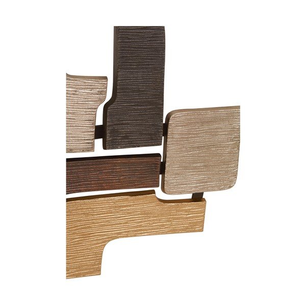 Iš metalo didelio formato sieninė dekoracija 40x61 cm Simbolo – Premier Housewares-image-2