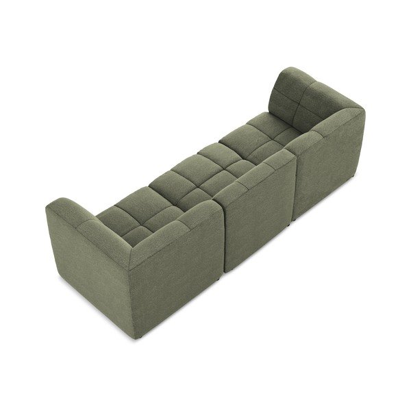 Žalios spalvos sofa iš boucle 255 cm Aloha – Makamii-image-3