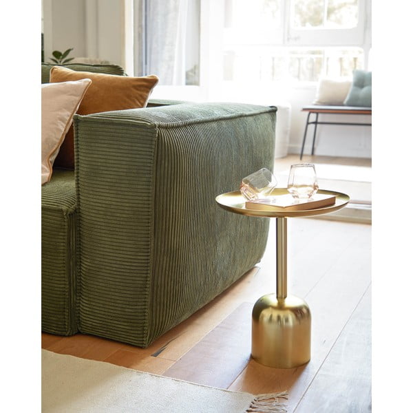 Iš metalo apvalios formos šoninis stalas ø 37 cm Adaluz – Kave Home-image-2