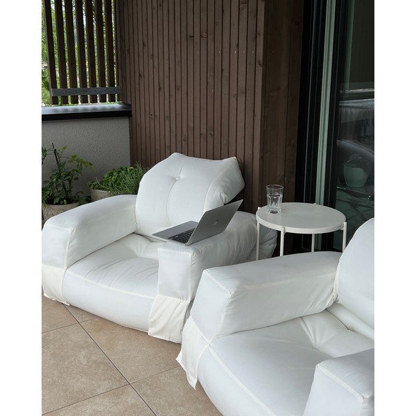 Tamsiai pilkas minkštas lauko krėslas Karup Design OUT™ Hippo-image-4