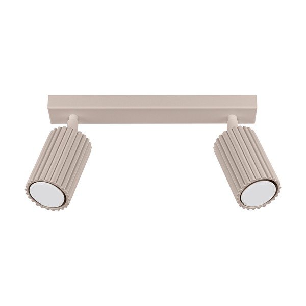 Taupe spalvos iš metalo taškinis šviestuvas 6,5x30 cm Gleam – Sollux