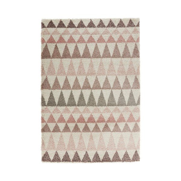 Kreminės ir rožinės spalvos kilimas Mint Rugs Allure Rose, 200 x 290 cm