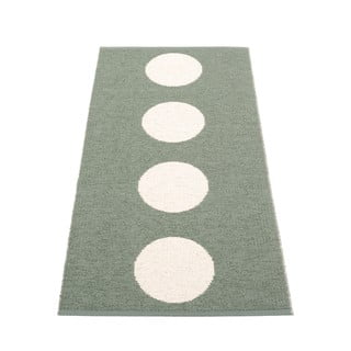 Žalios spalvos lauko kilimas 70x150 cm Vera Army – Pappelina