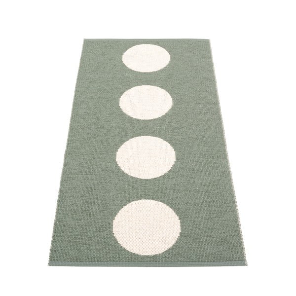 Žalios spalvos lauko kilimas 70x150 cm Vera Army – Pappelina