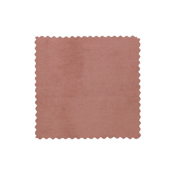 Rožinis aksominis pufas WOOOD Sara, ⌀ 46 cm-image-3