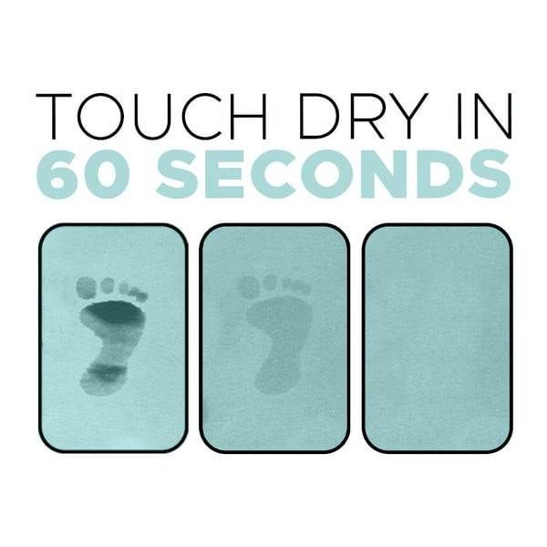 Iš diatomito vonios kilimėlis šviesiai mėlynos spalvos 39x60 cm Terrazzo – Artsy Doormats-image-4