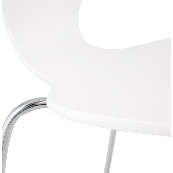 Balta valgomojo kėdė "Kokoon Design Elipse-image-4