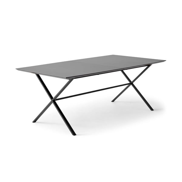 Prailginamas valgomojo stalas antracito spalvos 90x165 cm Meza – Hammel Furniture
