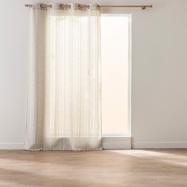 Kreminės spalvos užuolaida 140x260 cm Zaho – douceur d'intérieur