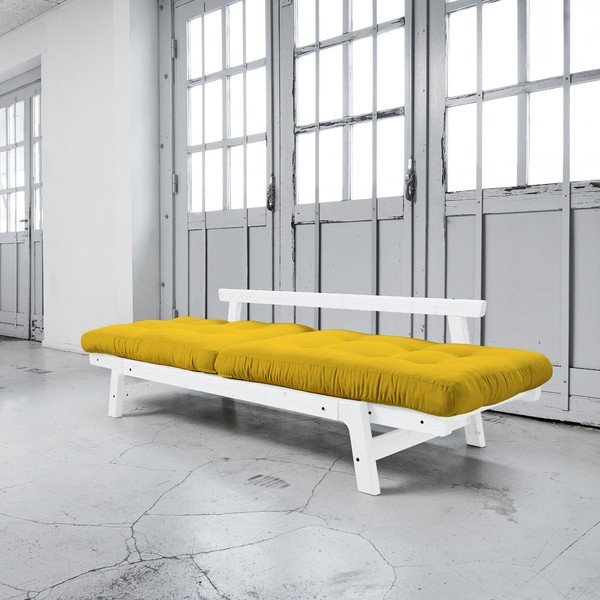Sofa lova "Karup Step" balta/marillo-image-2