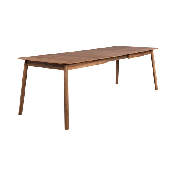 Prailginamas valgomojo stalas su riešutmedžio dekoro stalviršiu 90x180 cm Glimps – Zuiver-image-3