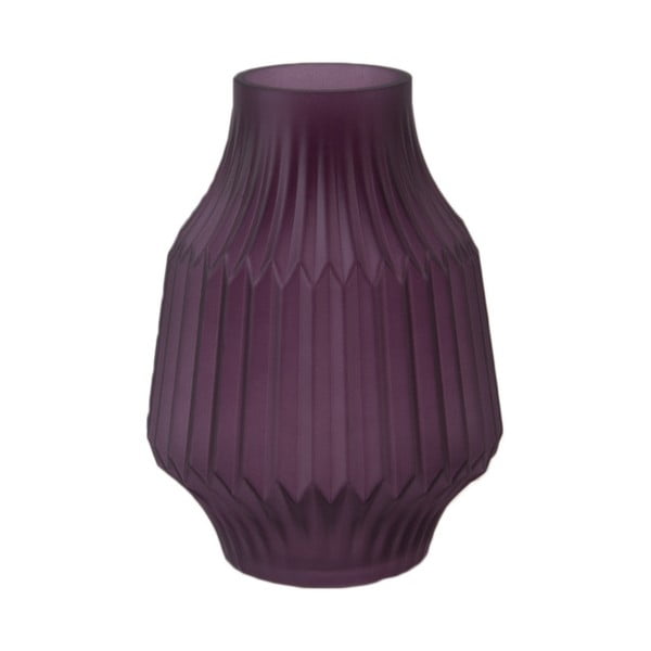 Vaza iš violetinio stiklo PT LIVING, ø 13,5 cm