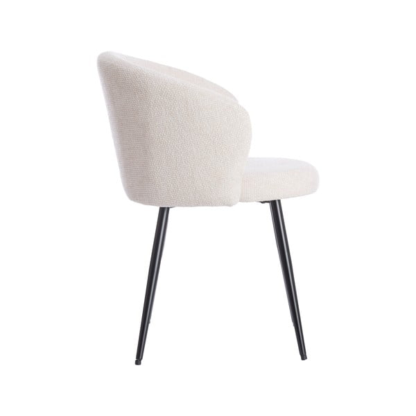 Kreminės spalvos iš metalo valgomojo kėdžių komplektas 2 vnt. Radaja – Light & Living-image-4