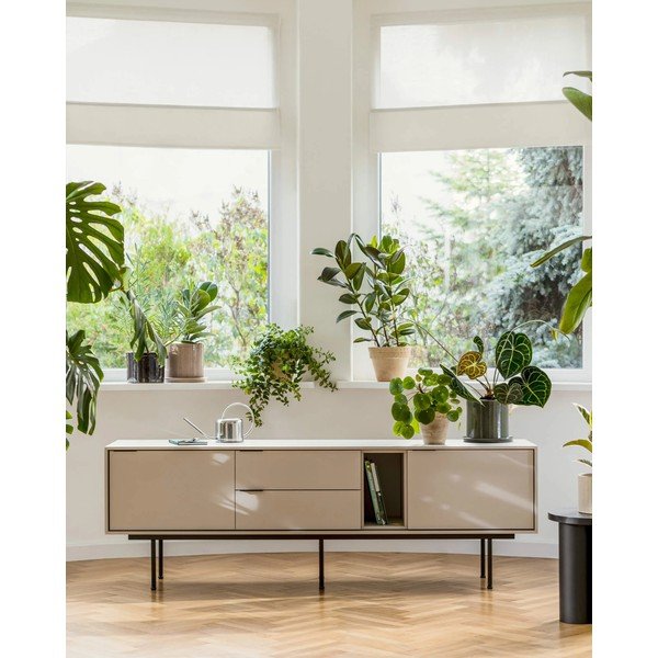 Bordo spalvos TV spintelė 189x61x42 cm Mod – noo.ma-image-2