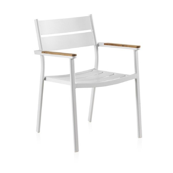 Balta sodo kėdė su tikmedžio žąsimis Giulia, plotis 56 cm-image-2
