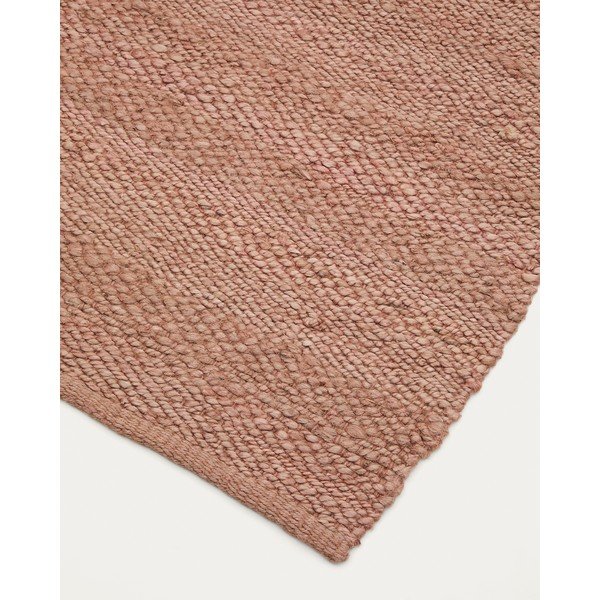Iš džiuto lauko kilimas rausvos spalvos 160x230 cm Sallova – Kave Home-image-4