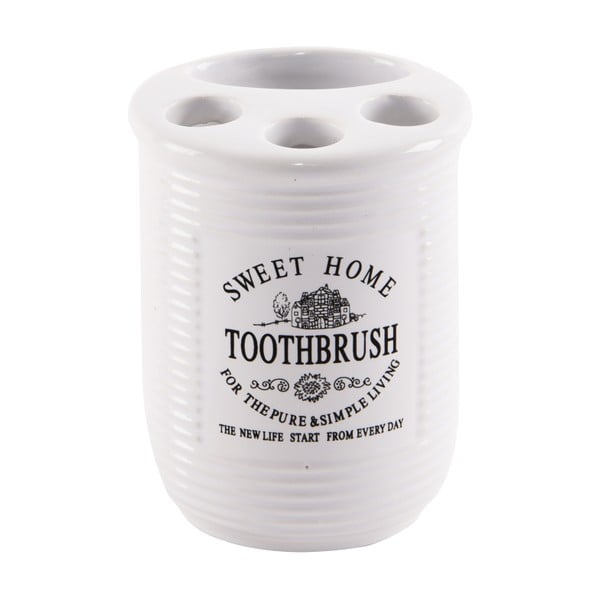 Keraminis puodelis dantų šepetėliams ir dantų pastai "Orion Sweet Home