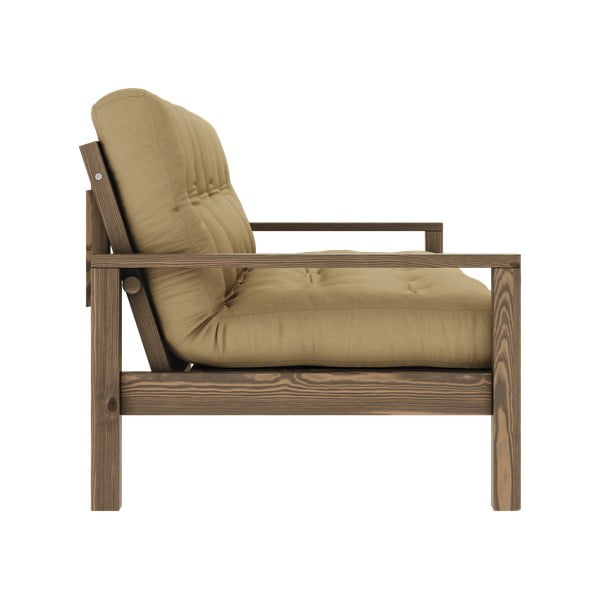 Sulankstoma sofa garstyčių spalvos 205 cm Knob – Karup Design-image-4