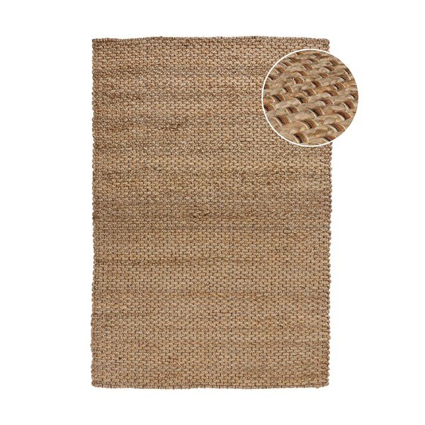 Natūralios spalvos džiuto kilimas 160x230 cm Sol - Flair Rugs