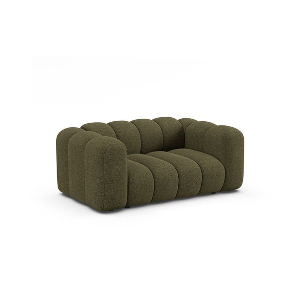 Žalios spalvos sofa iš šenilinio audinio 170 cm Lupine – Micadoni -image-1