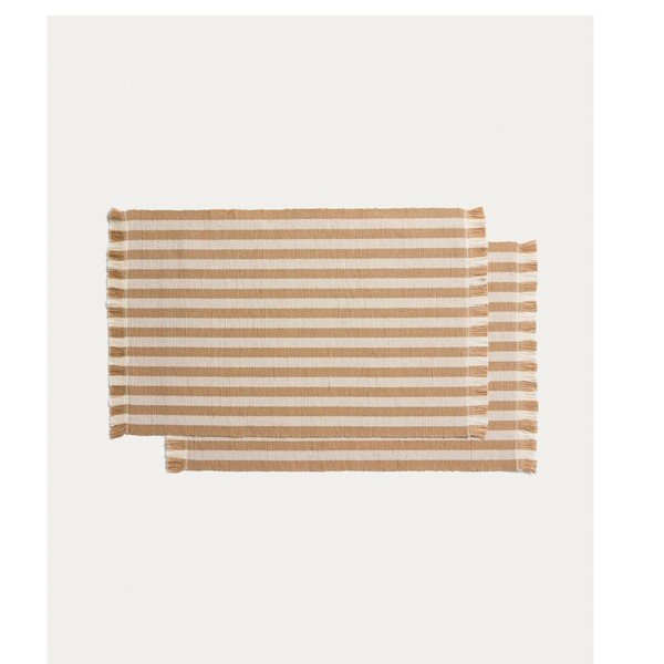 Iš tekstilės/iš džiuto padėkliukai 2 vnt. 35x50 cm Daltan – Kave Home