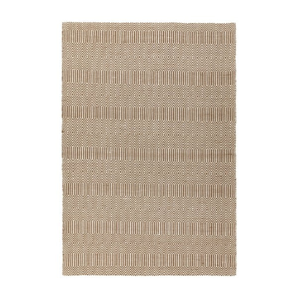 Iš vilnos kilimas šviesiai rudos spalvos 200x300 cm Sloan – Asiatic Carpets