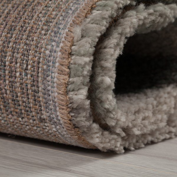 Žalios ir kreminės spalvos kilimas Flair Rugs Nuru, 160 x 230 cm-image-3