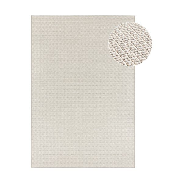 Kreminės ir smėlio spalvos lauko kilimas Elle Decor Secret Millau, 140 x 200 cm