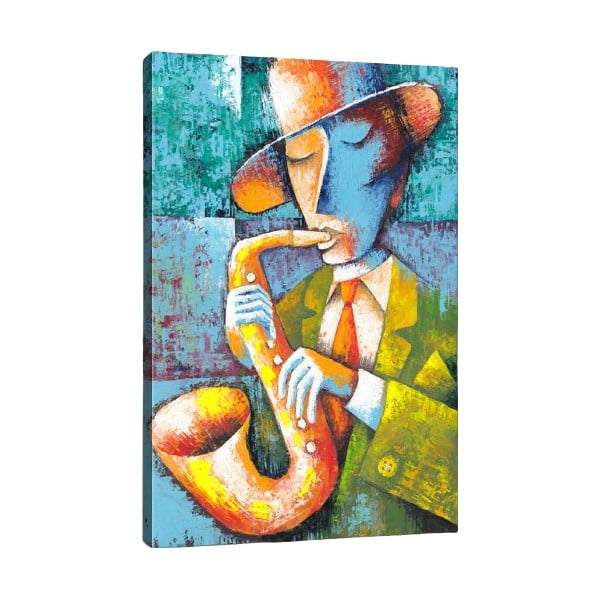 Paveikslas Tablo Center Saxophone, 50 x 70 cm