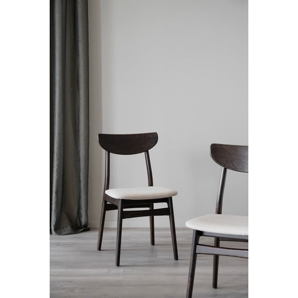 Rudos valgomojo kėdės 2 vnt. komplekte Rodham - Rowico-image-3