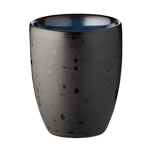 Juodos spalvos iš keramikos puodeliai 4 vnt. latte kavai 270 ml Gastro Black/Mix – Bitz-image-4