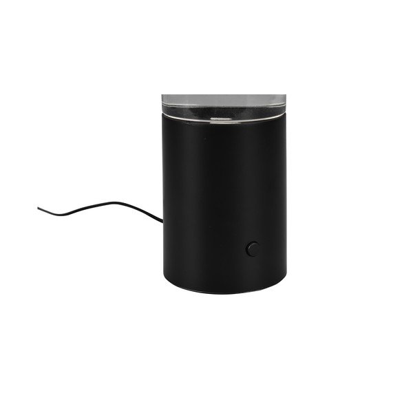 Stalinis šviestuvas matinės juodos spalvos LED su nuotolinio valdymo funkcija (aukštis 34 cm) Tornado – Reality-image-4
