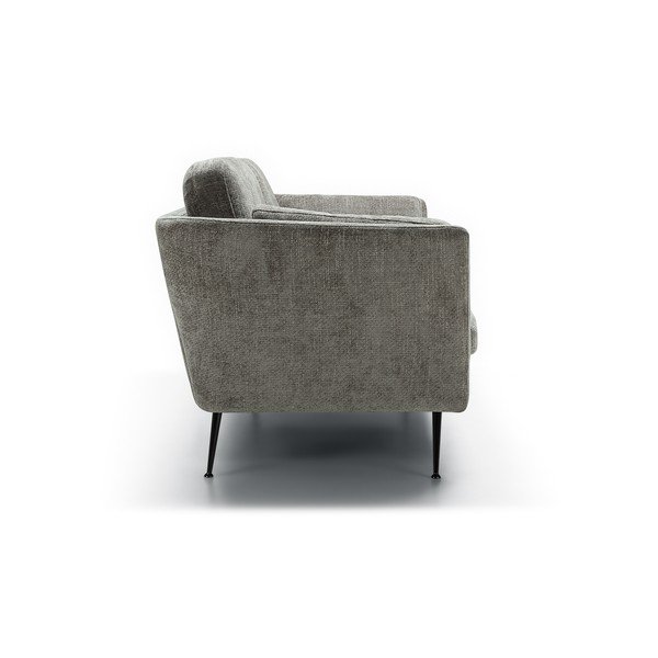 Pilkos spalvos iš velveto sofa 220 cm Mynta – Sits-image-3