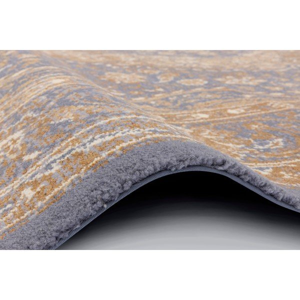 Kilimas iš vilnos pilkos spalvos/smėlio spalvos 200x300 cm Zana – Agnella-image-2