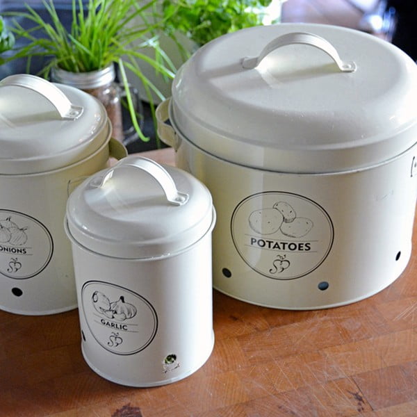 Iš plieno maisto laikymo indas bulvėms – Esschert Design-image-4