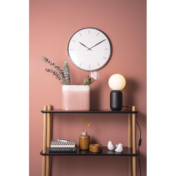 Juodas stalinis šviestuvas Leitmotiv Gala, aukštis 32 cm-image-1