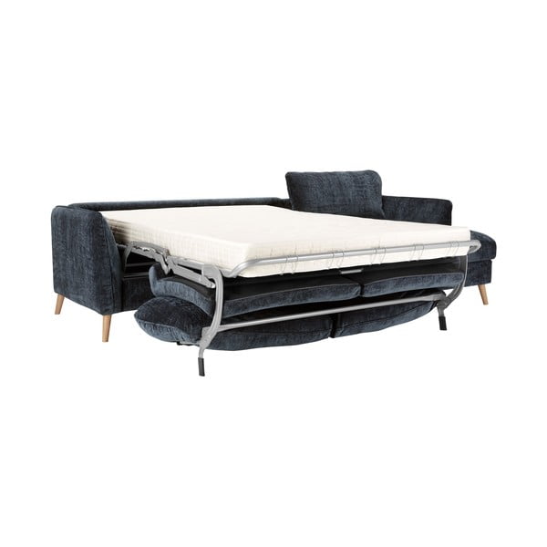 Mėlyna kampinė sofa lova Lucy - Sits-image-4