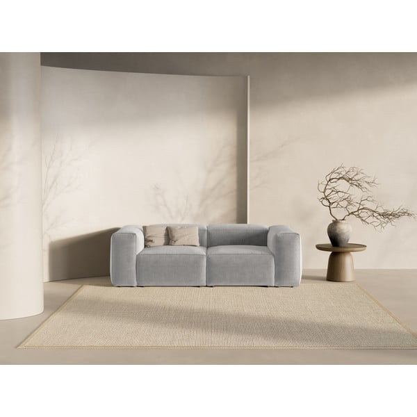 Šviesiai pilkos spalvos sofa 224 cm Bergamo – Cosmopolitan Design-image-1