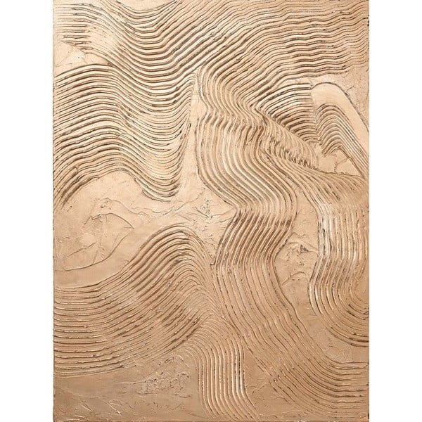 Paveikslas tapyba rankomis (tapyba) 88x118 cm Metallic Brown – Malerifabrikken