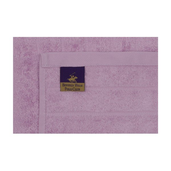3 violetinių medvilninių rankšluosčių rinkinys, 90 x 50 cm-image-3