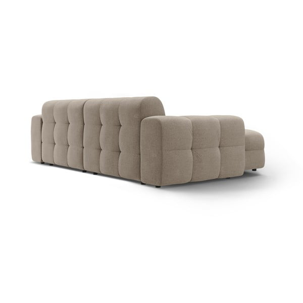 Rudos spalvos kampinė sofa (su kairiuoju kampu/su gultu) Kendal – Micadoni -image-4