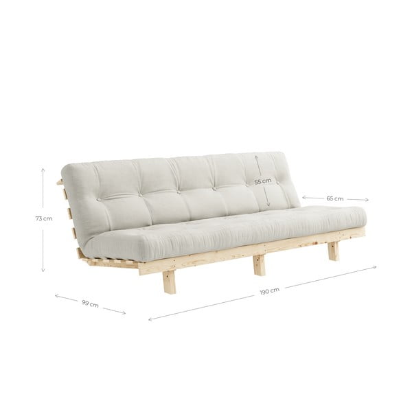 Sulankstoma sofa Karup Design Lean Raw Mint-image-4