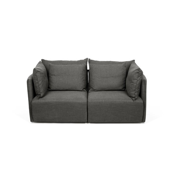 Antracito spalvos sofa 190 cm Dune - TemaHome