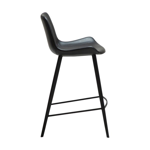Juodos spalvos baro taburetė (sėdynės aukštis 65 cm) Hype – DAN-FORM Denmark-image-2