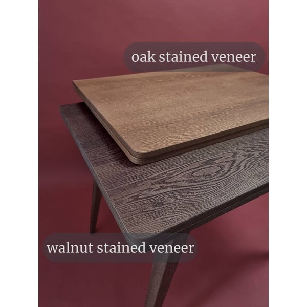 Prailginamas valgomojo stalas su uosio dekoro stalviršiu 65x90 cm Envelope – Ragaba-image-4