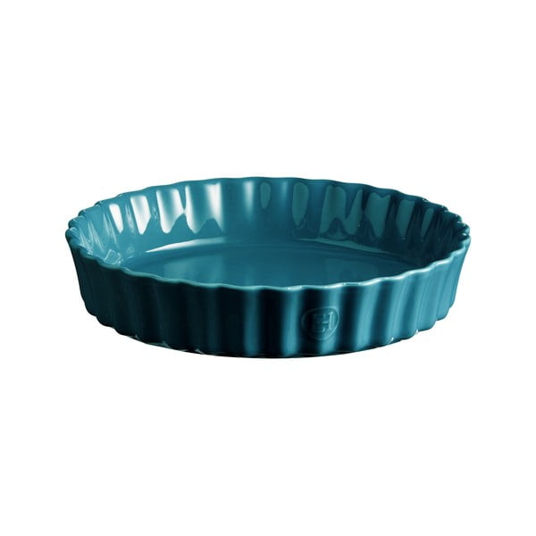 Tyrkysově modrá koláčová forma Emile Henry, ⌀ 24 cm
