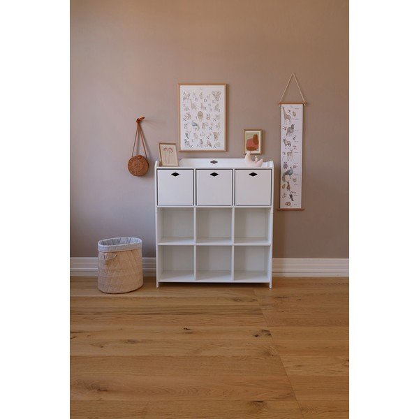 Baltos spalvos vaikiška daiktadėžė 30x30x30 cm Luca – Cam Cam Copenhagen-image-3