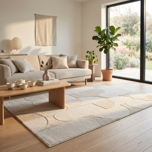 Smėlio spalvos kilimas 120x170 cm Luna – ESTE-image-4