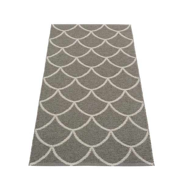 Pilkos spalvos lauko kilimas 70x150 cm Kotte Charcoal – Pappelina